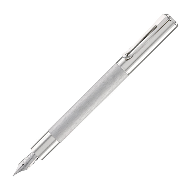 Monteverde USA Ritma Fountain Pen in Brushed Stainless Steel