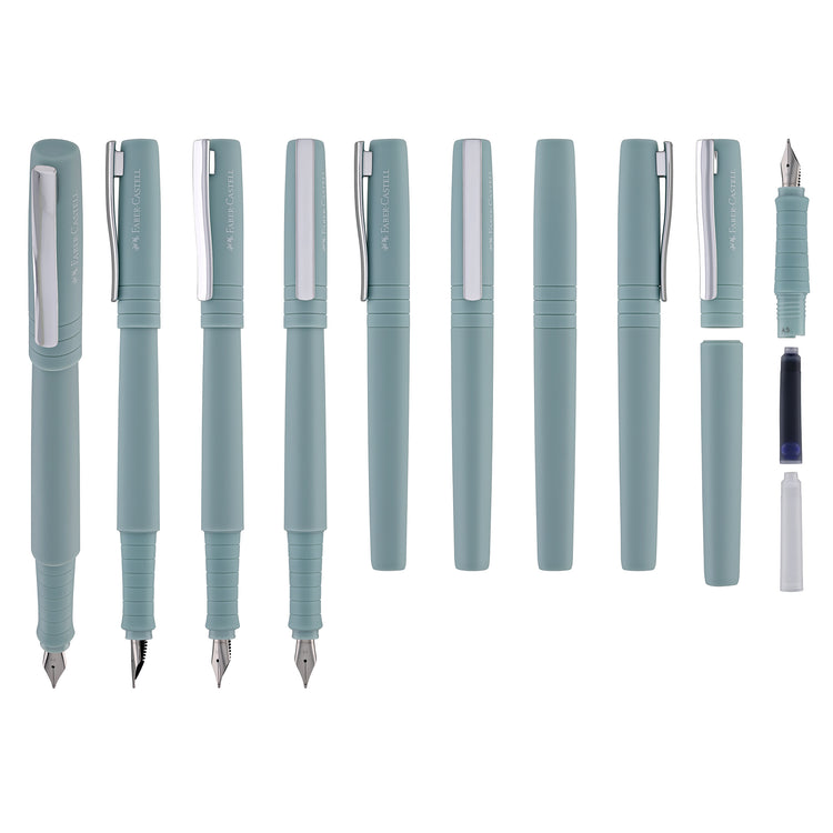 Faber-Castell Poly Fountain Pen in Caribic Blue