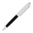 Caran d'Ache Leman Ballpoint Pen in Damier Gift Set with Leather Case - Special Edition