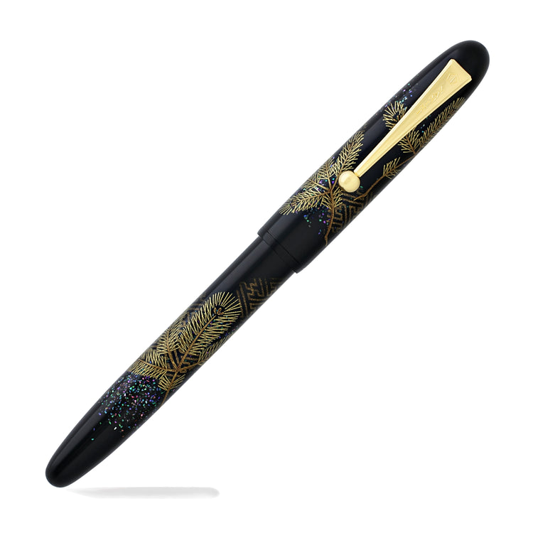 Namiki Yukari Fountain Pen in Pine Needle - 18K Gold