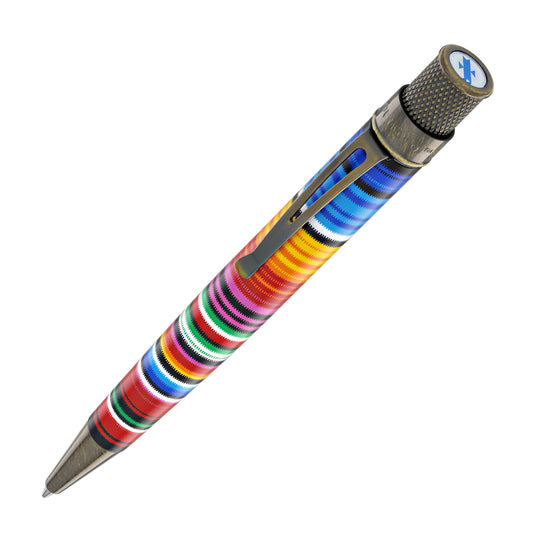Retro 51 Tornado Vintage Metalsmith Rollerball Pen in Poncho
