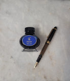 Misfit 0029 Pilot Custom 823 Fountain Pen in Amber with Gold Trim - 14K Gold Fine Point