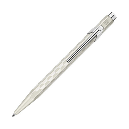 Caran d'Ache 849 Alpine Frost Ballpoint Pen in White