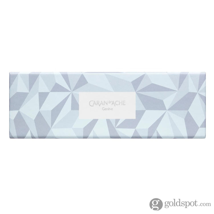 Caran d’Ache 849 Alpine Frost Ballpoint Pen in White Ballpoint Pens