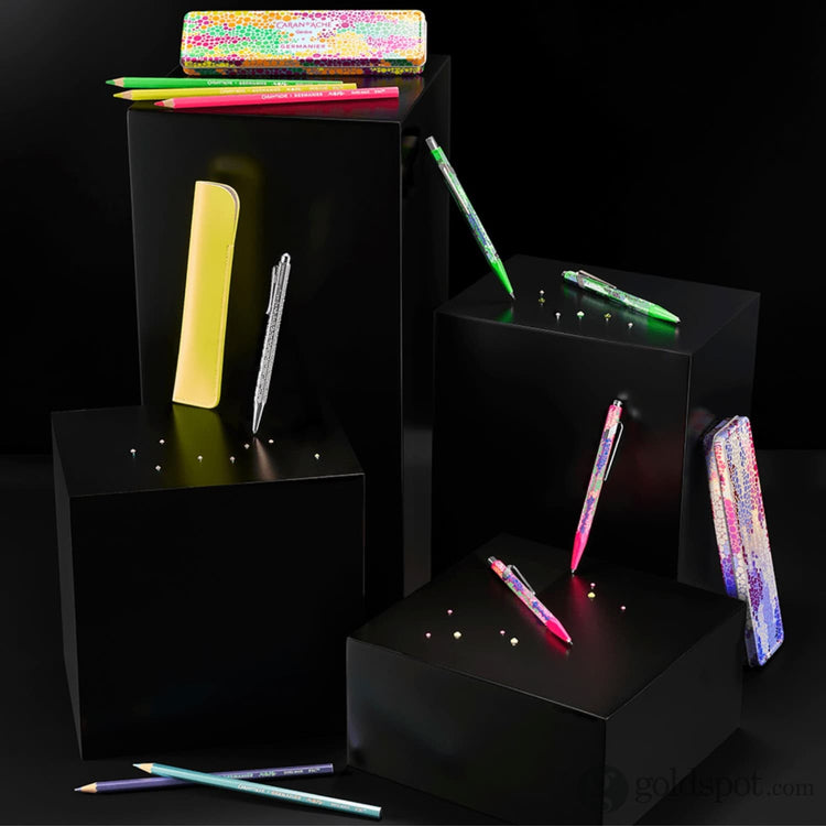 Caran d’Ache 849 Germanier Mechanical Pencil in Neon Pink - 0.5mm Mechanical Pencils