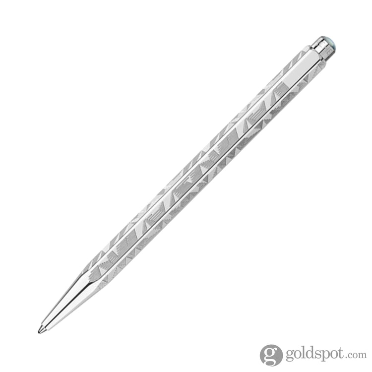 Caran d’Ache Ecridor Alpine Frost Christmas 2025 Ballpoint Pen and Leather Case Set Pen and Pencil Set