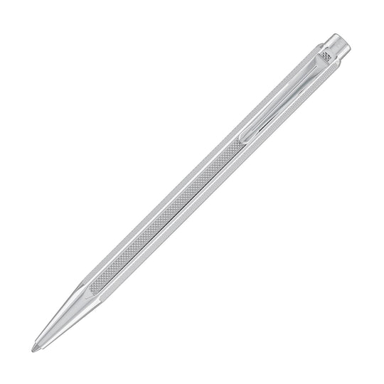 Caran d'Ache Ecridor Ballpoint Pen in Maille Milanaise & Rhodium