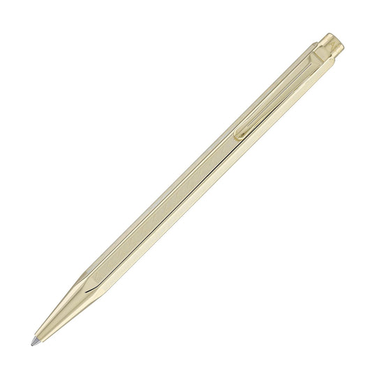 Caran d'Ache Ecridor Chevron Ballpoint Pen in Gilded