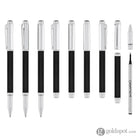 Caran d’Ache Varius Ivanhoe Rollerball Pen in Black Rollerball Pen
