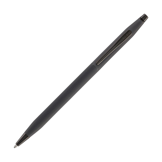 Cross Classic Century Polished Slate Gray Engraved Diamond Pattern Ballpoint Pen