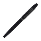 Cross Foundry Fountain Pen in Matte Black Lacquer with PVD Black Appointments - Medium Nib