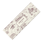 Caran d'Ache 849 Toile de Jouy Ballpoint Pen in Burgundy - Medium Point