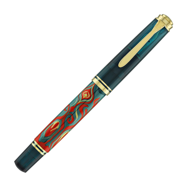 Pelikan Souveran M600 Fountain Pen in Rudi Rother Art Collection