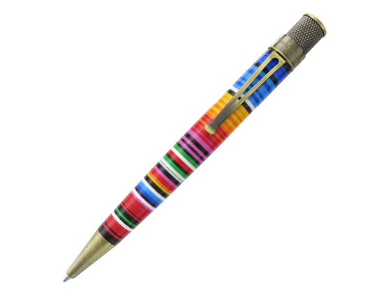 Retro 51 Tornado Vintage Metalsmith Rollerball Pen in Poncho