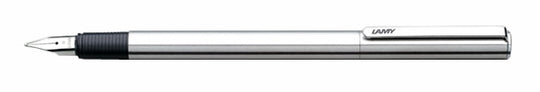 Lamy ST Stainless Steel Broad Point Fountain Pen - CLO