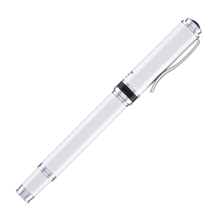 Monteverde Innova Fountain Pen in 2026 Cloud Dancer in Chrome Trim - Limited Edition