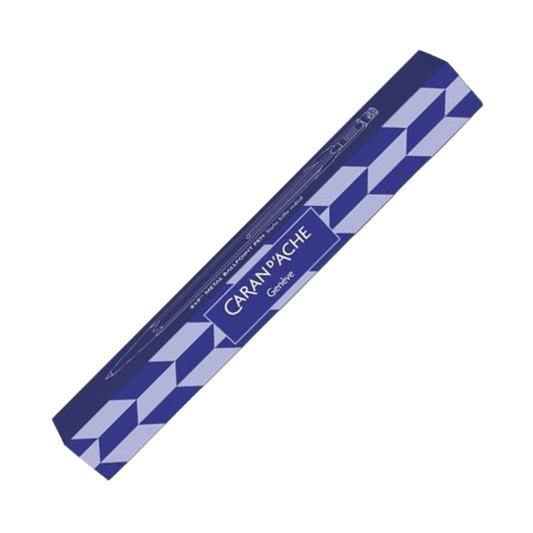 Caran d'Ache 849 Mosaic Ballpoint Pen in Royal Blue