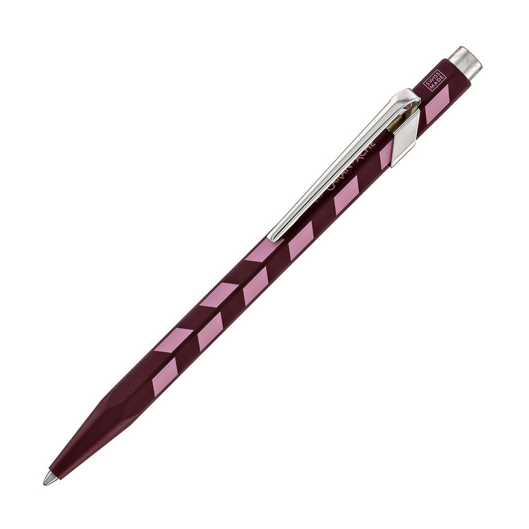 Caran d'Ache 849 Mosaic Ballpoint Pen in Garnet Red
