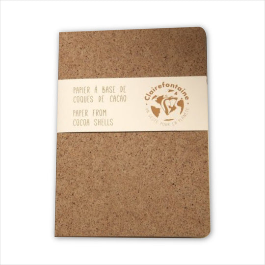 Clairefontaine Notebook in Cocoa, Lined - 6 x 8.25