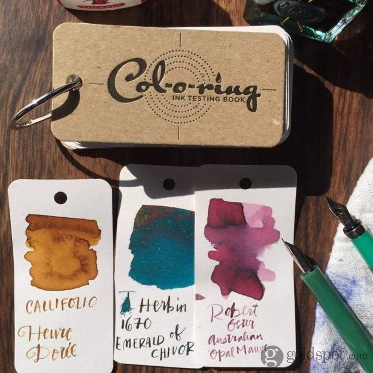 Col-o-ring Mini Ink Testing Book Paper