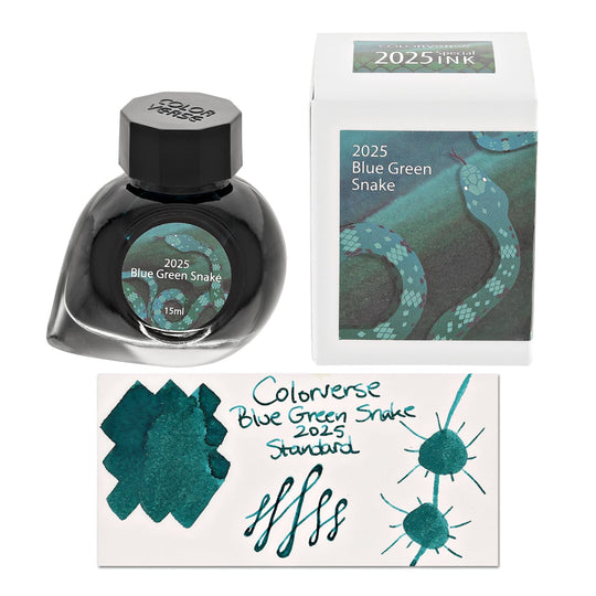 Colorverse 2025 Special Series Bottled Ink in Blue Green Snake Standard - 15mL