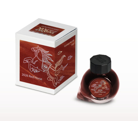 Colorverse 2026 Red Horse Standard Bottled Ink - 15mL