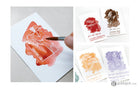 Colorverse Colorspace Ink Art Cards in Wildflower Edition Swatch Card