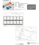 Colorverse Ink Swatch Card in Constellation (Size C) Swatch Card