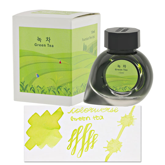 Colorverse Korea Special Bottled Ink in Green Tea - 15mL