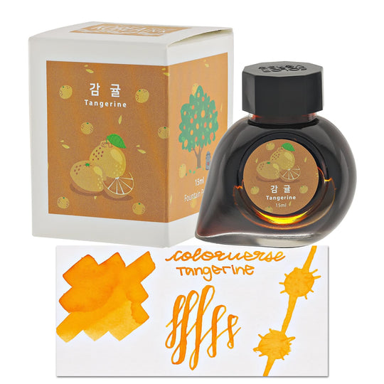 Colorverse Korea Special Bottled Ink in Tangerine - 15mL
