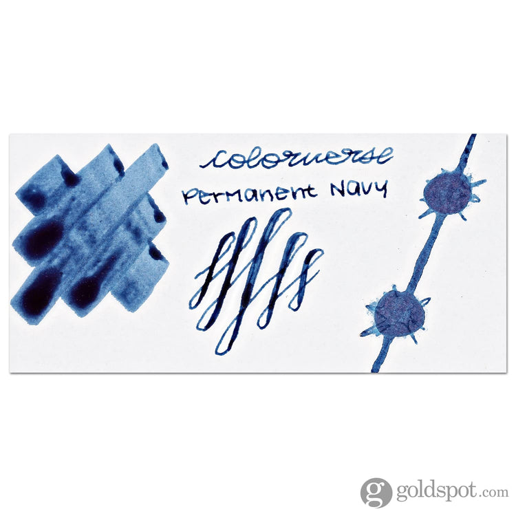 Colorverse Office Series Bottled Ink in Permanent Navy - 30mL Bottled Ink