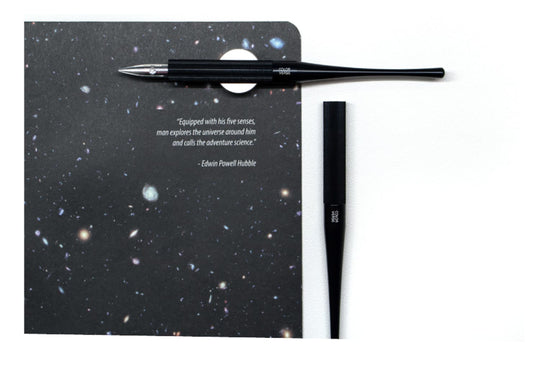 Colorverse Shuttle Nib Holder Aluminum Black - Small
