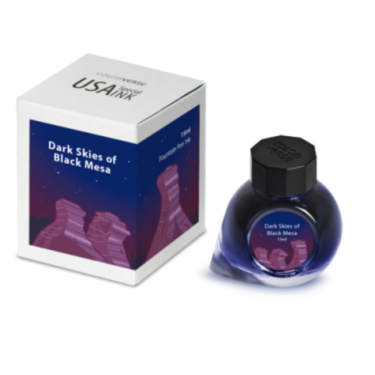 Colorverse USA Special Bottled Ink in Oklahoma (Dark Skies of Black Mesa) - 15mL Bottled Ink