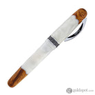 Conklin 1898 Spectra Fusion Fountain Pen in White with Chrome Trim - Limited Edition Fountain Pen