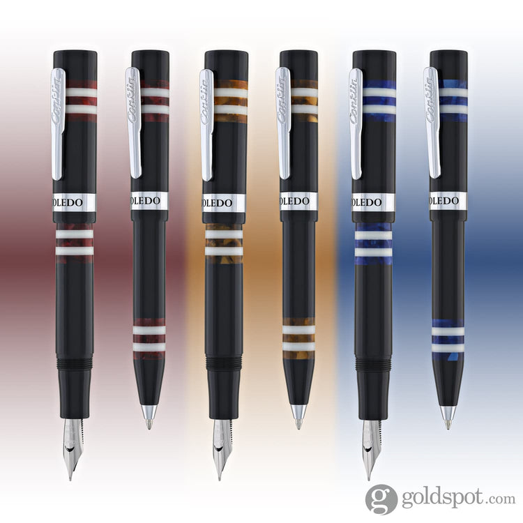 Conklin Toledo Fountain Pen Blue Fountain Pen