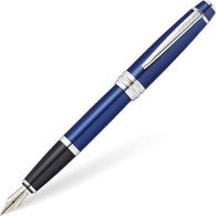 Cross Bailey Blue Lacquer Medium Fountain Pen