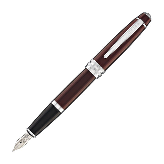 Cross Bailey Fountain Pen in Red Lacquer - Medium Point