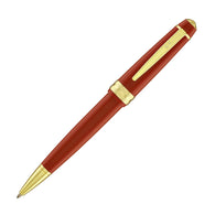 Cross Bailey Light Ballpoint Pen in Glossy Burnt Orange Resin with Gold Trim