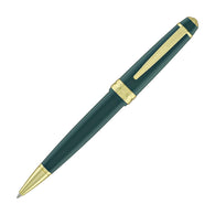 Cross Bailey Light Ballpoint Pen in Glossy Green Resin with Gold Trim