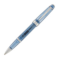 Cross Bailey Light Ballpoint Pen in Translucent Navy Blue Resin with Chrome Trim