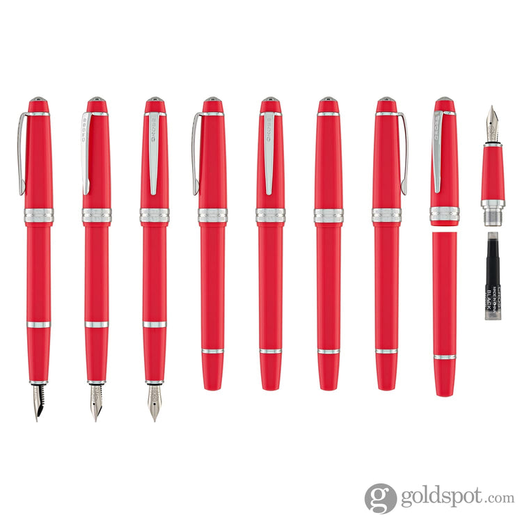 Cross Bailey Light Fountain Pen in Polished Coral Resin Fountain Pen