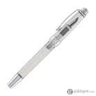 Cross Bailey Light Fountain Pen in Translucent Clear Resin with Chrome Trim - Extra Fine Point Fountain Pen