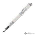 Cross Bailey Light Fountain Pen in Translucent Clear Resin with Chrome Trim - Extra Fine Point Fountain Pen