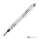 Cross Bailey Light Fountain Pen in Translucent Clear Resin with Chrome Trim - Extra Fine Point Fountain Pen