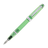 Cross Bailey Light Fountain Pen in Translucent Green Resin with Chrome Trim - Extra Fine Point