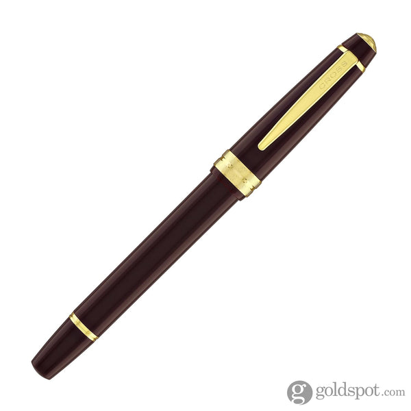 Cross Bailey Light Rollerball Pen in Glossy Burgundy Resin with Gold Trim Rollerball Pen