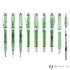Cross Bailey Light Rollerball Pen in Translucent Green Resin with Chrome Trim Rollerball Pen