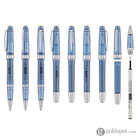 Cross Bailey Light Rollerball Pen in Translucent Navy Blue Resin with Chrome Trim Rollerball Pen