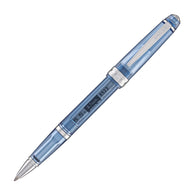 Cross Bailey Light Rollerball Pen in Translucent Navy Blue Resin with Chrome Trim