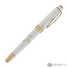 Cross Bailey Year of the Dragon Fountain Pen in Pearlescent White Lacquer with Rose Gold - Fine Nib Fountain Pens